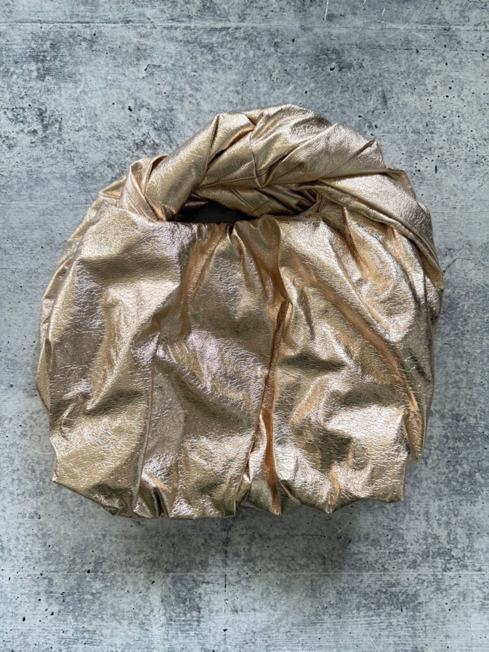 A.L.C. Paloma Metallic Faux Leather Hobo Bag